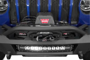 Jeep Gladiator JT Bumper - Rear - Addictive Desert Designs - Phantom Winch - Hammer Black - `18-`24